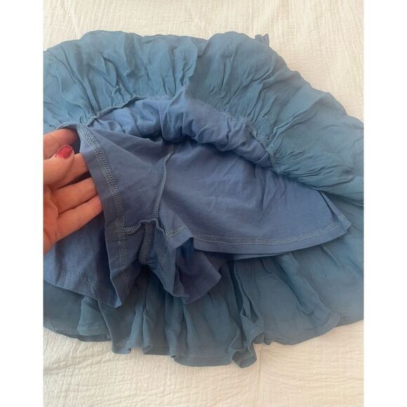 Chaser Cruz Vintage Blue Mini Skirt NEW NWT - Picture 6 of 8